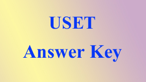 uset answer key, kumau university, nainital, uttarakhand, dehradun, net, ugc