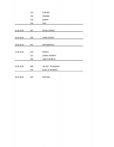 cbse 10th board exam datesheet