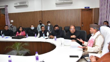 Uttarakhand CM tirath meeting