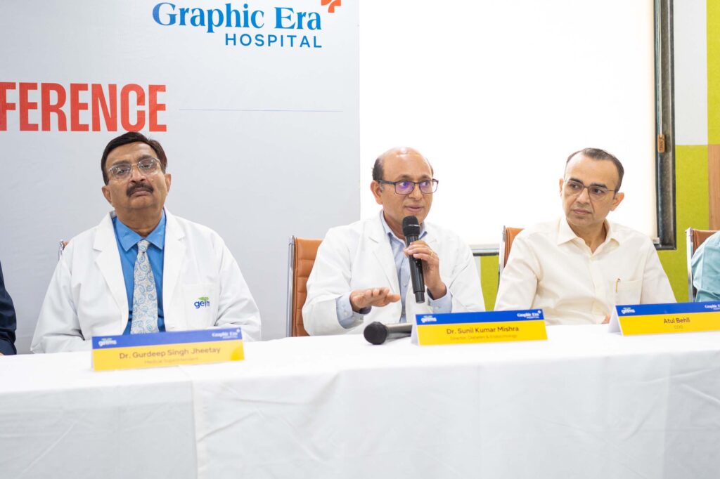 GraphicEraHospital, CushingDiseaseTreatment, PituitaryTumorSurgery, BrainSurgeryWithoutOpeningSkull, MedicalBreakthrough, DehradunHealthcare, AdvancedSurgeryIndia, EndoscopicSurgery, TransNasalSurgery, NeurosurgerySuccess, HormonalDisorderTreatment, GraphicEraNews