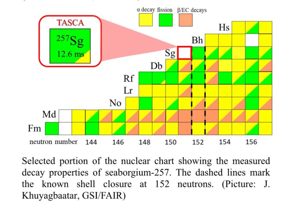 IITRoorkee, Sg257, SuperheavyElement, NuclearPhysics, ScientificDiscovery, IndiaInScience, PhysicalReviewLetters