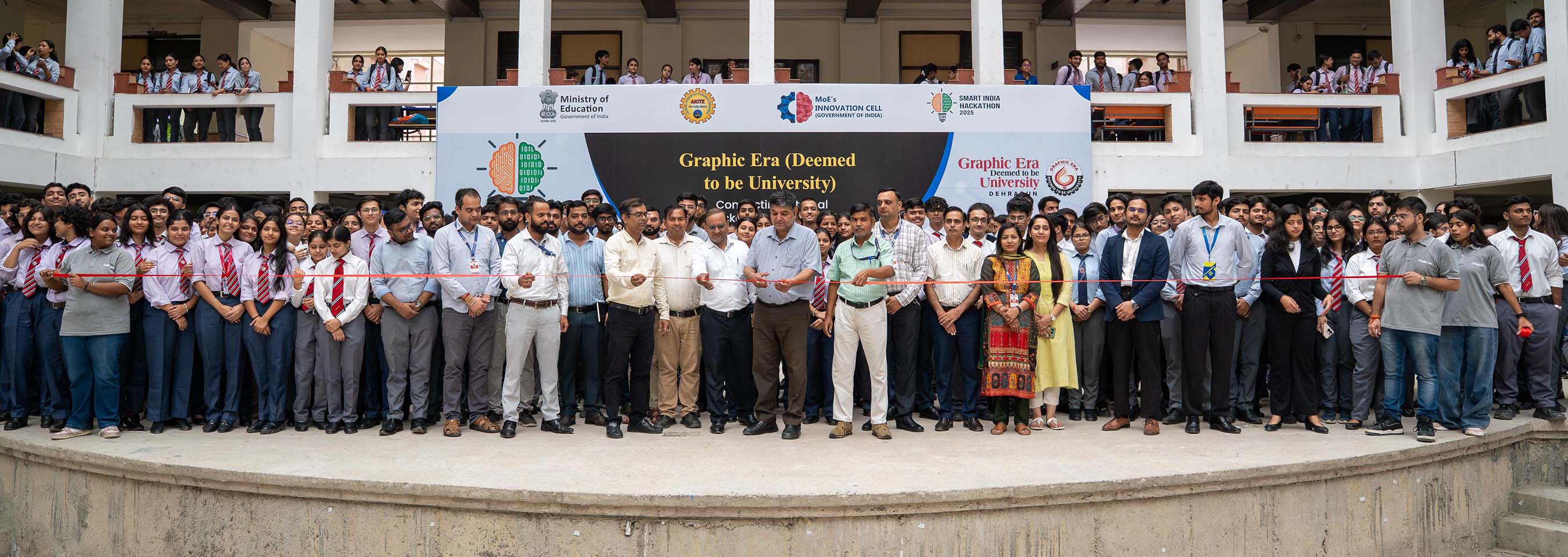 GraphicEra, Hackathon2025, SmartIndiaHackathon, Innovation, Technology, Dehradun, Students, AICTE, Education, StartupIndia