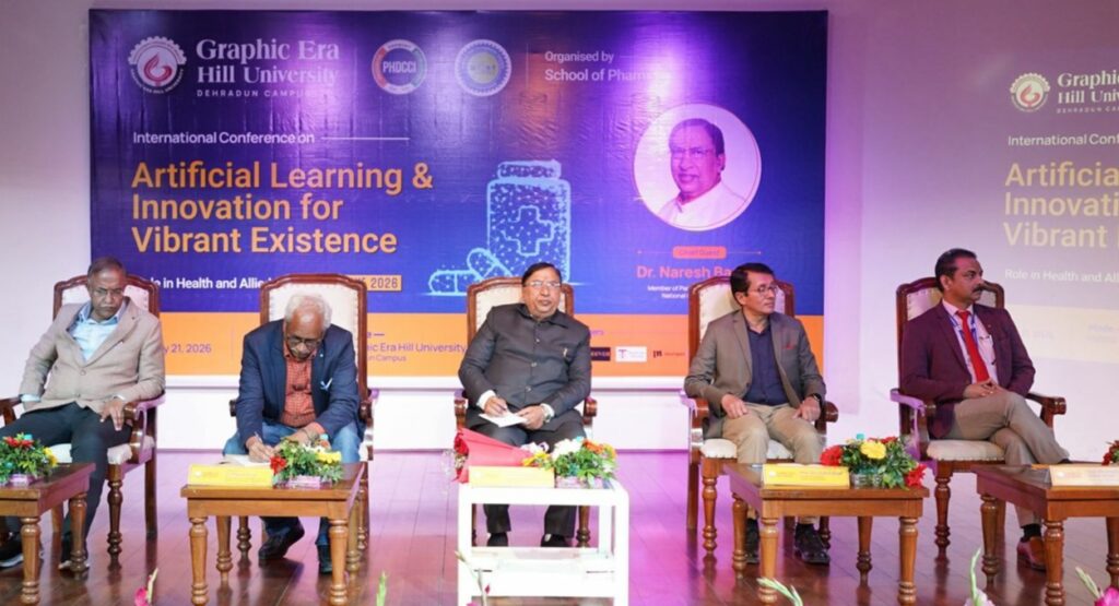 GraphicEra, AIConference, ALIVE2026, DrNareshBansal, ArtificialIntelligence, EthicalAI, DigitalHealth, DehradunNews, EducationInnovation, FutureTech