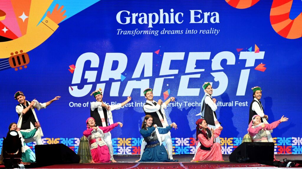 Grafest 2026 highlights, ग्राफेस्ट 26 की खबरें, Graphic Era University events Dehradun, RC Car Racing competition winners, AI model competition The Neural Nexus, Graphic Era cultural night 2026, Dr. Kamal Ghanshala Graphic Era, कुलिनरी प्रतियोगिता विजेताओं की सूची, CID Files competition Grafest, Graphic Era Hill University achievements, देहरादून में तकनीकी महोत्सव, Band War highlights Grafest, Best college fest in Uttarakhand, Graphic Era Deemed University programs, छात्र प्रतिभा और नवाचार, सतरंग एमिटी यूनिवर्सिटी डांस, गोरखा पलटन ग्राफिक एरा डांस परफॉरमेंस।