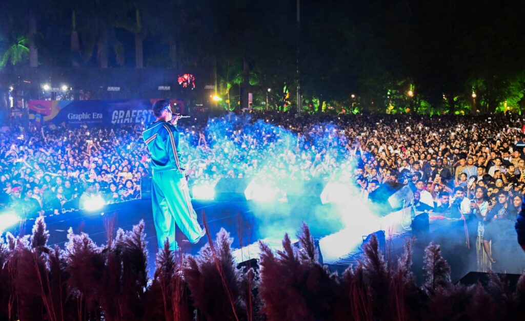 Grafest 2026, Talwiinder Live Dehradun, Graphic Era University, Talwiinder Songs, Dhundla Song Live, Graphic Era Hill University Champion, Dehradun Events 2026, Dr. Kamal Ghanshala, Musical Night Dehradun, Grafest Championship Result