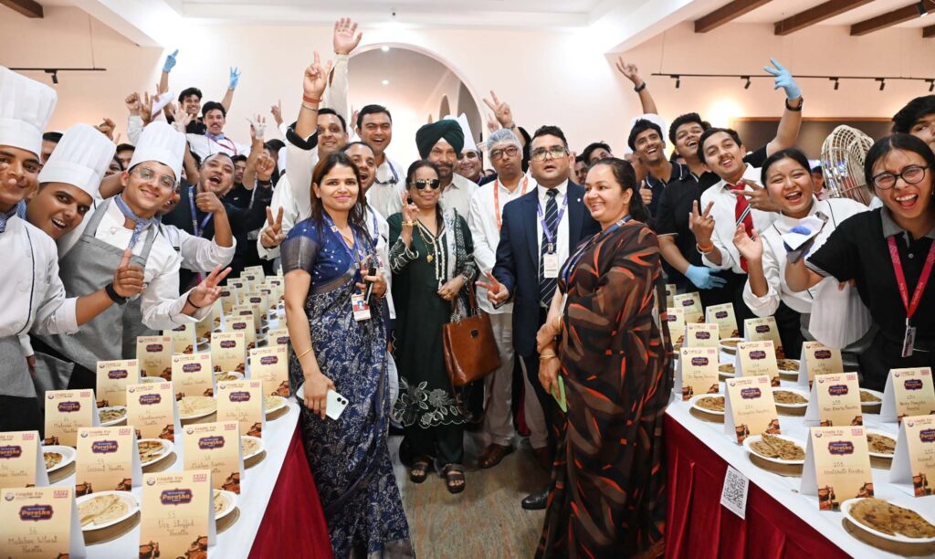 GraphicEra, AsiaBookOfRecords, DehradunNews, HospitalityManagement, WorldRecord, IndianCuisine, ParathaFestival, GraphicEraUniversity, CulinaryRecord, UttarakhandPride