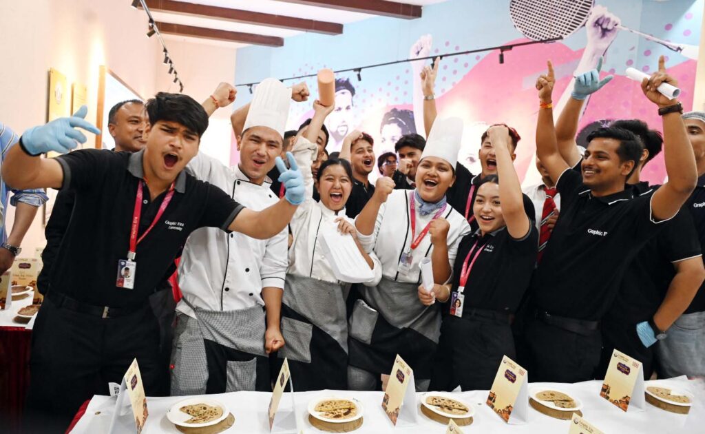 GraphicEra, AsiaBookOfRecords, DehradunNews, HospitalityManagement, WorldRecord, IndianCuisine, ParathaFestival, GraphicEraUniversity, CulinaryRecord, UttarakhandPride