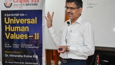 GraphicEra, FDP, HumanValues, Education, AICTE, Dehradun, HigherEducation