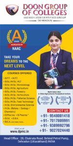 Doon Group of Colleges, Dr. Sanjay Chaudhary Dehradun, Best Agriculture College Uttarakhand, DCAST Admission 2026, Paramedical College Dehradun, Education in Dehradun